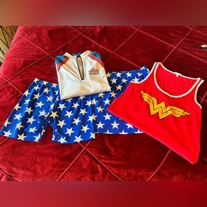 ** Bundle Alert ** Wonder Woman 4-piece Running Set